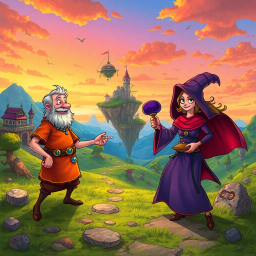 Whose Prophecy Is It Anyway? - Text-based game