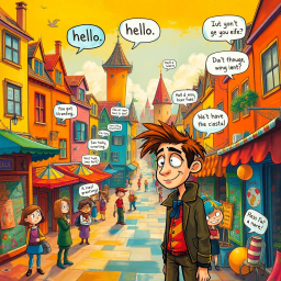 Whose Hello is It Anyway? - Text-based game