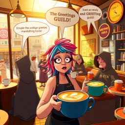 Whose Hello Is It Anyway? - Text-based game