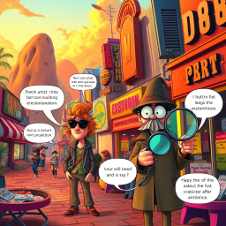 Whose Hello Is It Anyway? - Text-based game