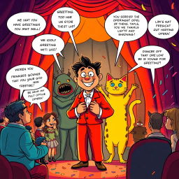 Whose Hello Is It Anyway? - Text-based game