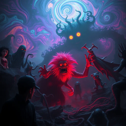 Whose Nightmare Is It Anyway? - Text-based game