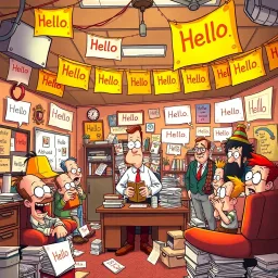 Who’s Hello is it Anyway? - Text-based game