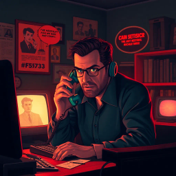 Who’s There? A Social Murder Mystery - Text-based game