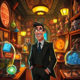 Whose Artifact is it Anyway? - Text-based game