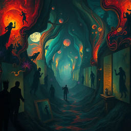 Whose Nightmare is it Anyway? - Text-based game