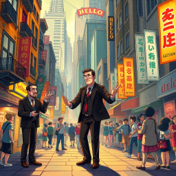 Hello, Who's It Anyway? - Text-based game