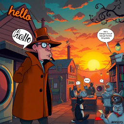 Whose Hello Is It Anyway? - Text-based game