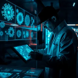 Immune Trace Detective - Text-based game