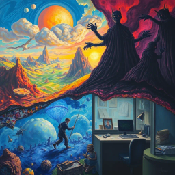 Dreamscaper: Whose Nightmare Is It Anyway? - Text-based game