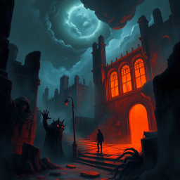 Nightmare Chronicles: Whose Nightmare Is It Anyway? - Text-based game