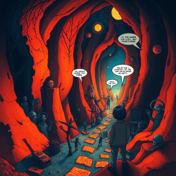 Nightmare Negotiation - Text-based game