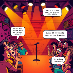 Whose Laughter Is It Anyway? - Text-based game