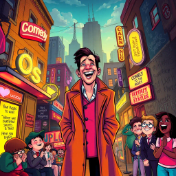 Whose Laughter is it Anyway? - Text-based game