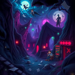 Nightmare Chronicles: Whose Nightmare Is It Anyway? - Text-based game