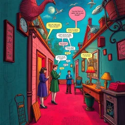 Whose Hello Is It Anyway? - Text-based game