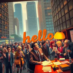 Whose Hello is It Anyway? - Text-based game