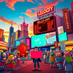 Whose Hello Is It Anyway? - Text-based game