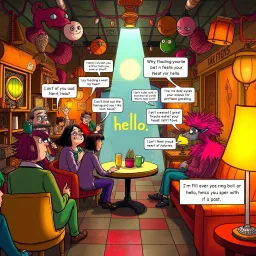Whose Hello is it Anyway? - Text-based game