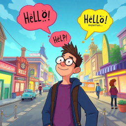 Whose Hello Is It Anyway? - Text-based game