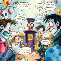 Whose Hello Is It Anyway? - Text-based game