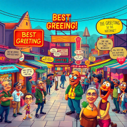 Whose Hello Is It Anyway? - Text-based game