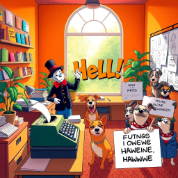 Whose Hello Is It Anyway? - Text-based game