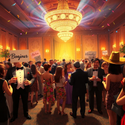 Whose Hello Is It Anyway? - Text-based game