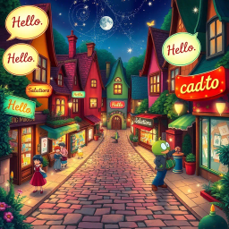 Whose Hello Is It Anyway? - Text-based game