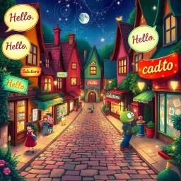 Whose Hello Is It Anyway? - Text-based game