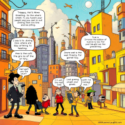 Whose Hello Is It Anyway? - Text-based game