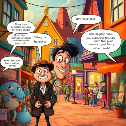 Whose Hello Is It Anyway? - Text-based game