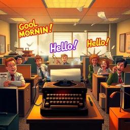 Whose Hello is it Anyway? - Text-based game
