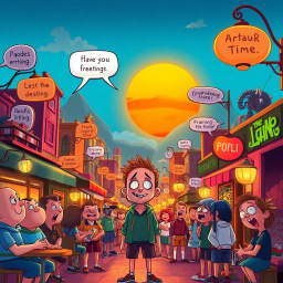 Whose Hello Is It Anyway? - Text-based game