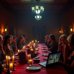 Murder at the Reunion - Text-based game