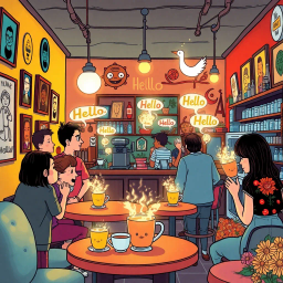 Whose Hello Is It Anyway? - Text-based game