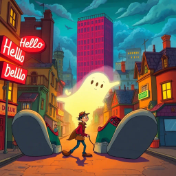 Hello, Who Goes There? - Text-based game