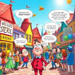 Whose Hello is it Anyway? - Text-based game