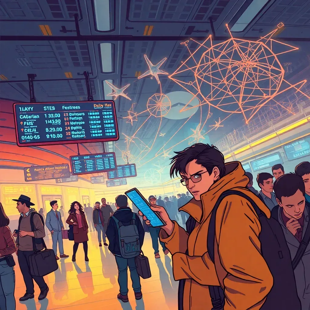 Skyline Delays: The Flight of Frustration