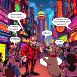 Whose Hello Is It Anyway? - Text-based game