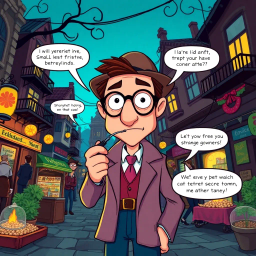 Hello, Who's There? - Text-based game