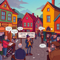 Whose Hello Is It Anyway? - Text-based game