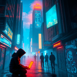 Whispers in the Circuit - Text-based game