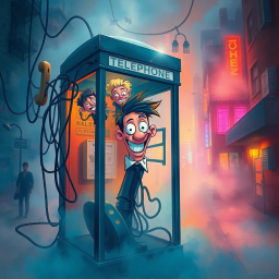 Hello? Who's There? - Text-based game
