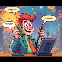 Who's Hello is it Anyway? - Text-based game