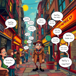 Whose Hello Is It Anyway? - Text-based game