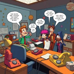 Hello, Who's This? - Text-based game