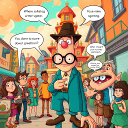 Whose Hello Is It Anyway? - Text-based game