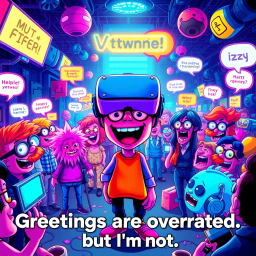 Whose Hello is it Anyway? - Text-based game