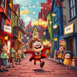 Whose Hello Is It Anyway? - Text-based game